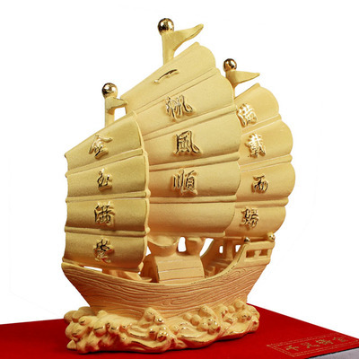優(yōu)雅商務(wù)之選 玫錦飾琳24K金一帆風(fēng)順禮品賞析